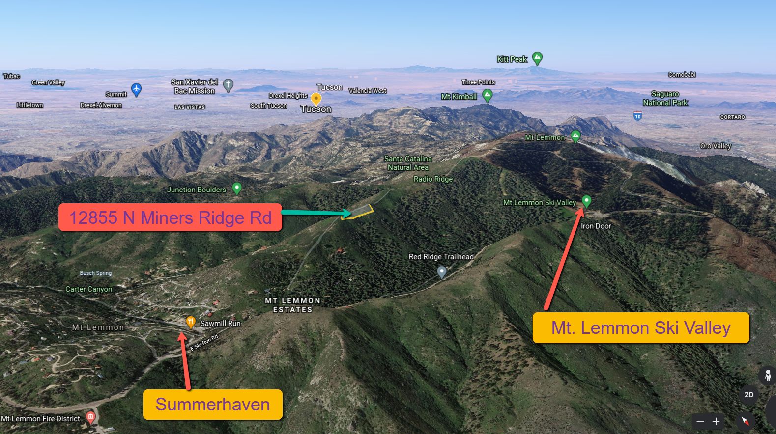 Summerhaven, Pima County, AZ Recreational Property, Timberland Property