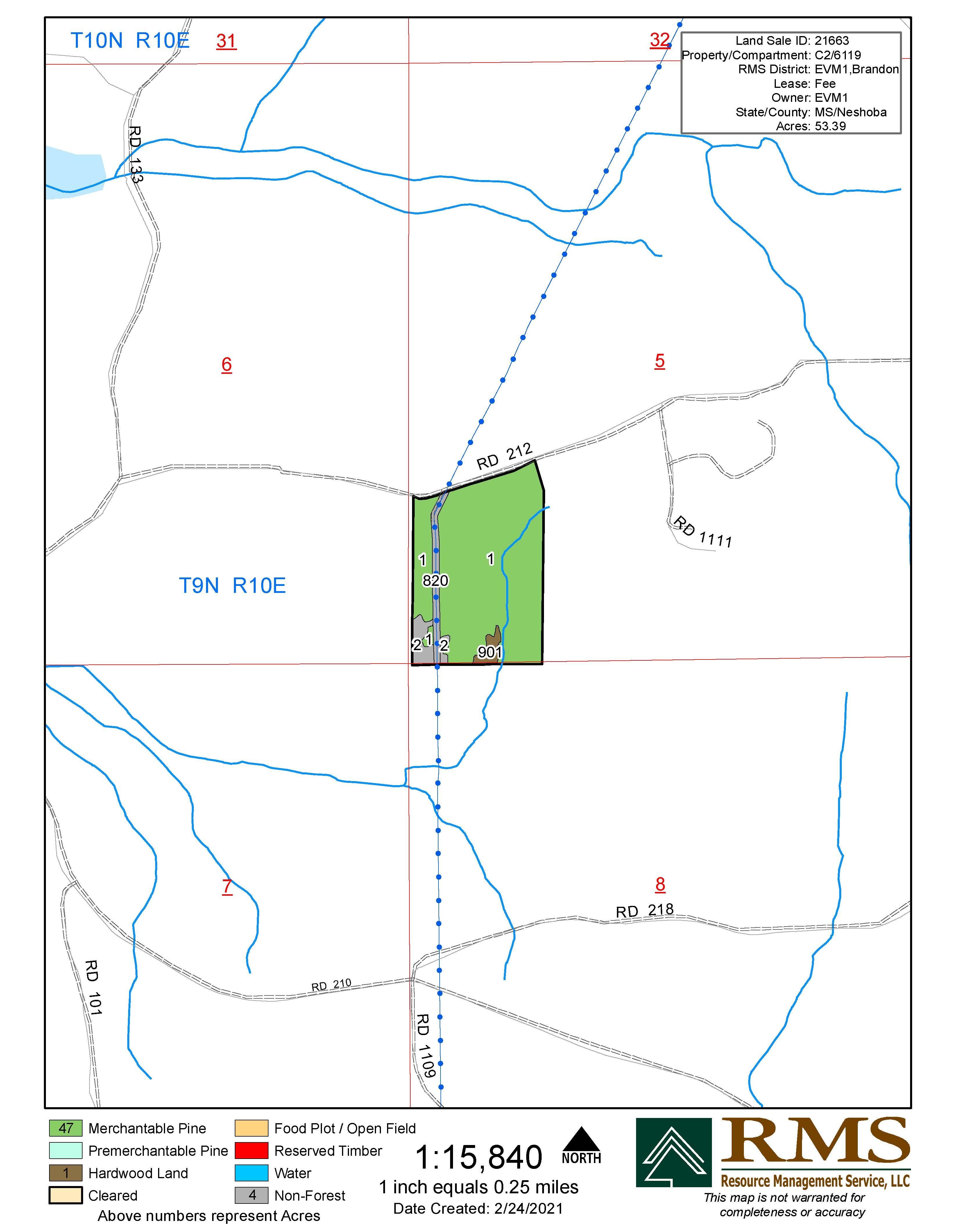 Philadelphia, Neshoba County, MS Recreational Property, Timberland