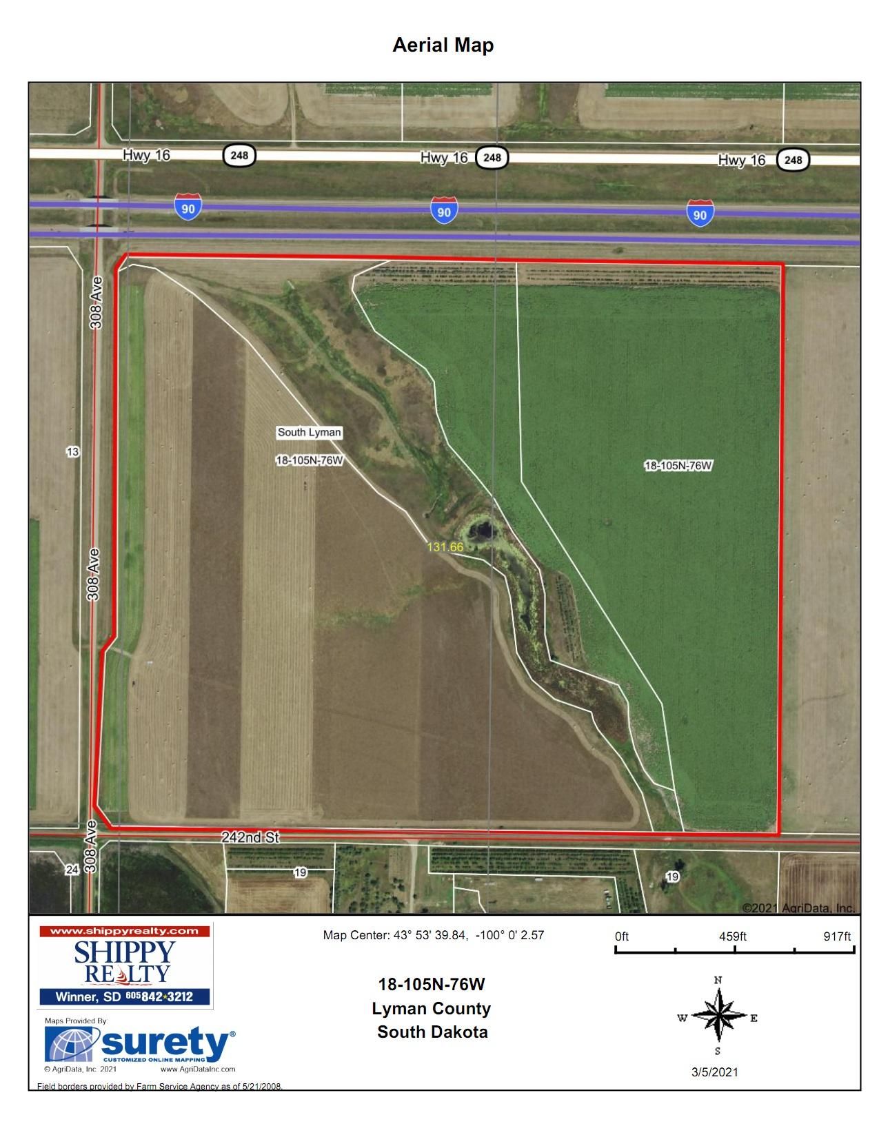 Presho, Lyman County, SD Farms and Ranches, Hunting Property for sale