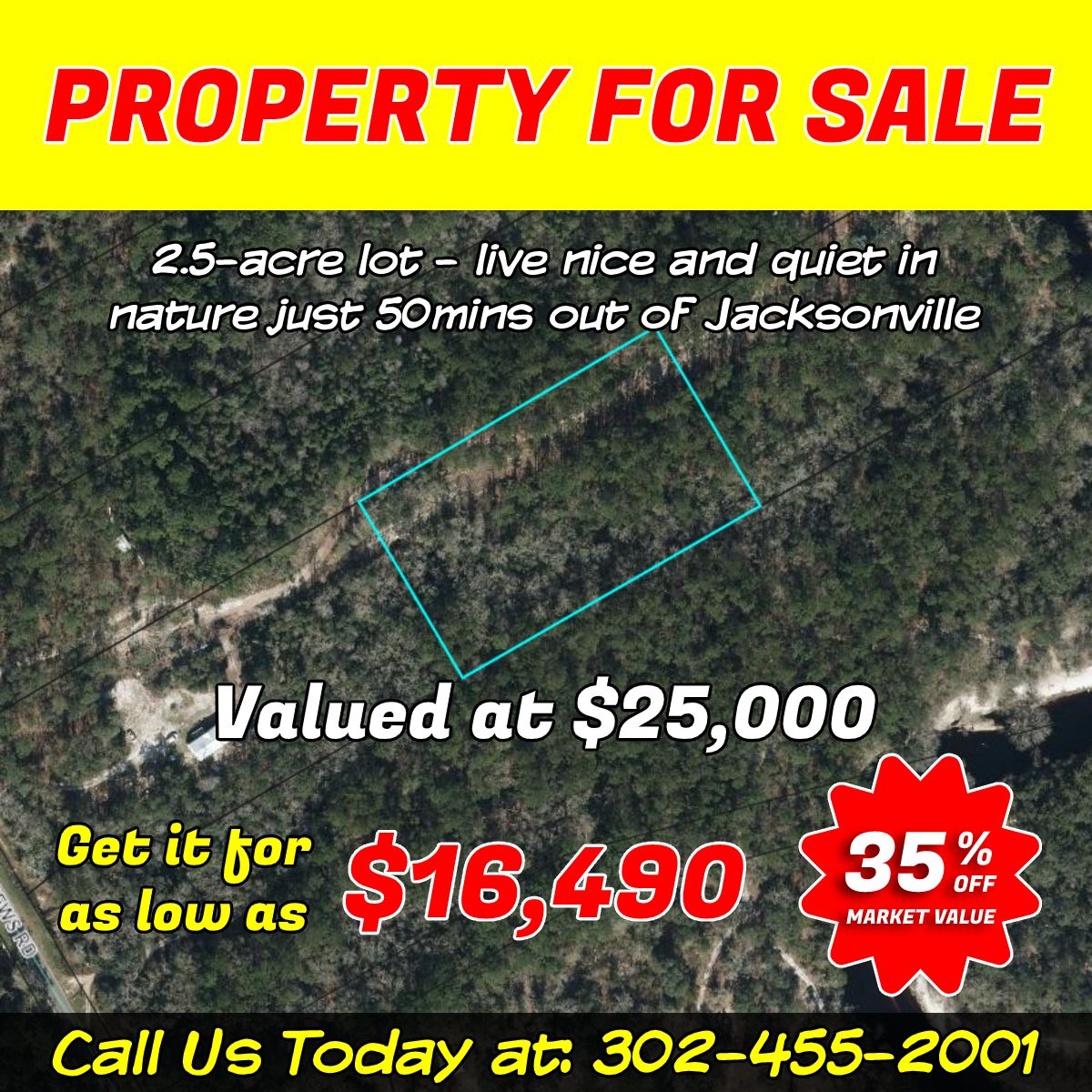 Glen Saint Mary, Baker County, FL Recreational Property, Undeveloped