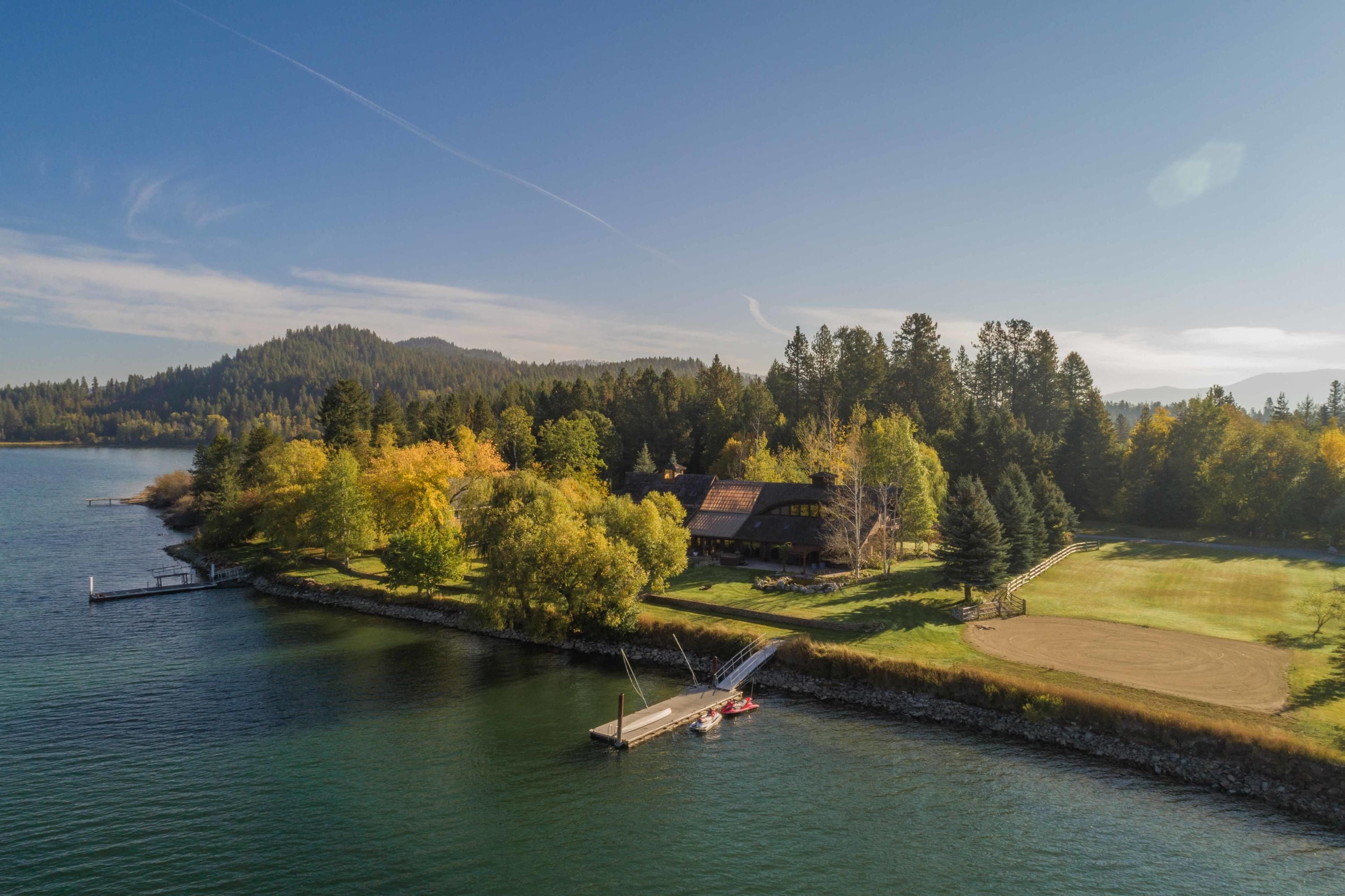 Sagle, Bonner County, ID Lakefront Property, Waterfront Property, House