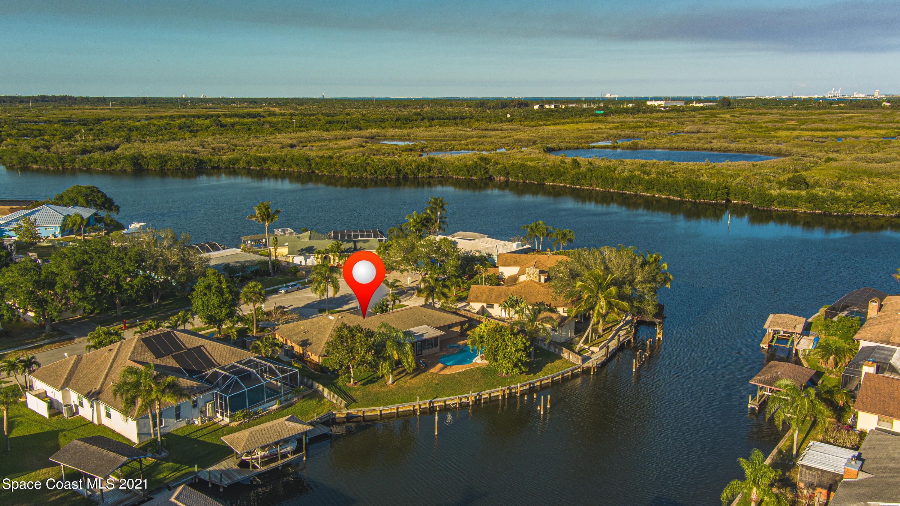Merritt Island, Brevard County, FL Lakefront Property, Waterfront