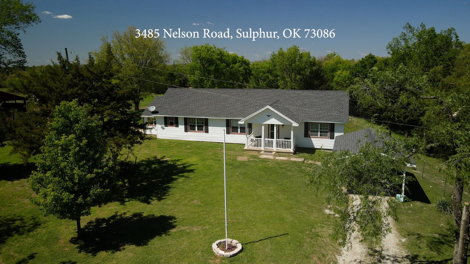 Sulphur, Murray County, OK Farms and Ranches, Undeveloped Land, House