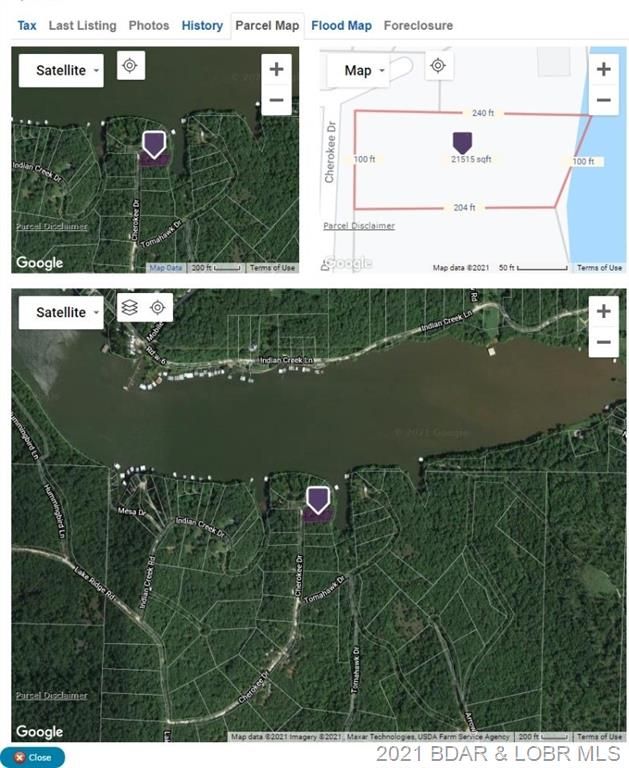Rocky Mount, County, MO Undeveloped Land, Lakefront Property