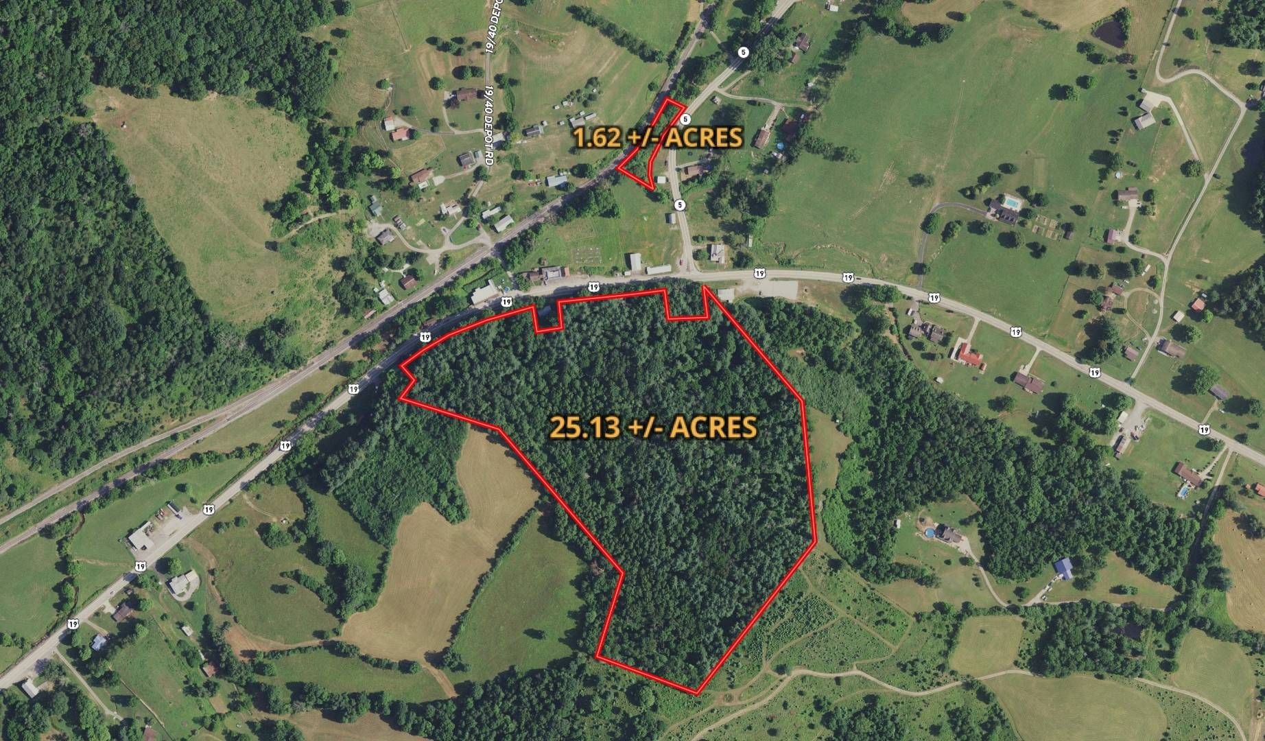 Heaters, Braxton County, WV Undeveloped Land for sale Property ID