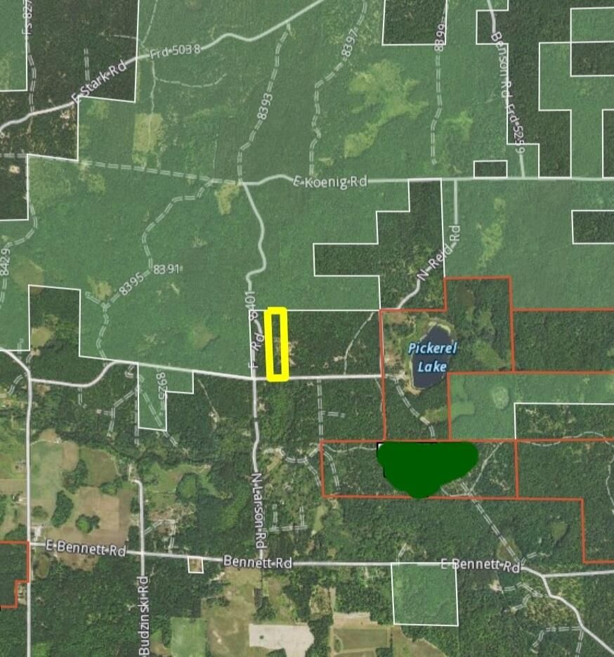 Free Soil, Mason County, MI Undeveloped Land for sale Property ID