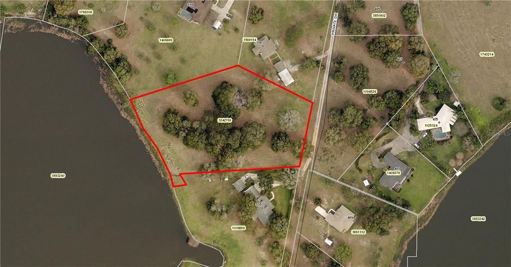 Umatilla, Lake County, FL Undeveloped Land, Lakefront Property