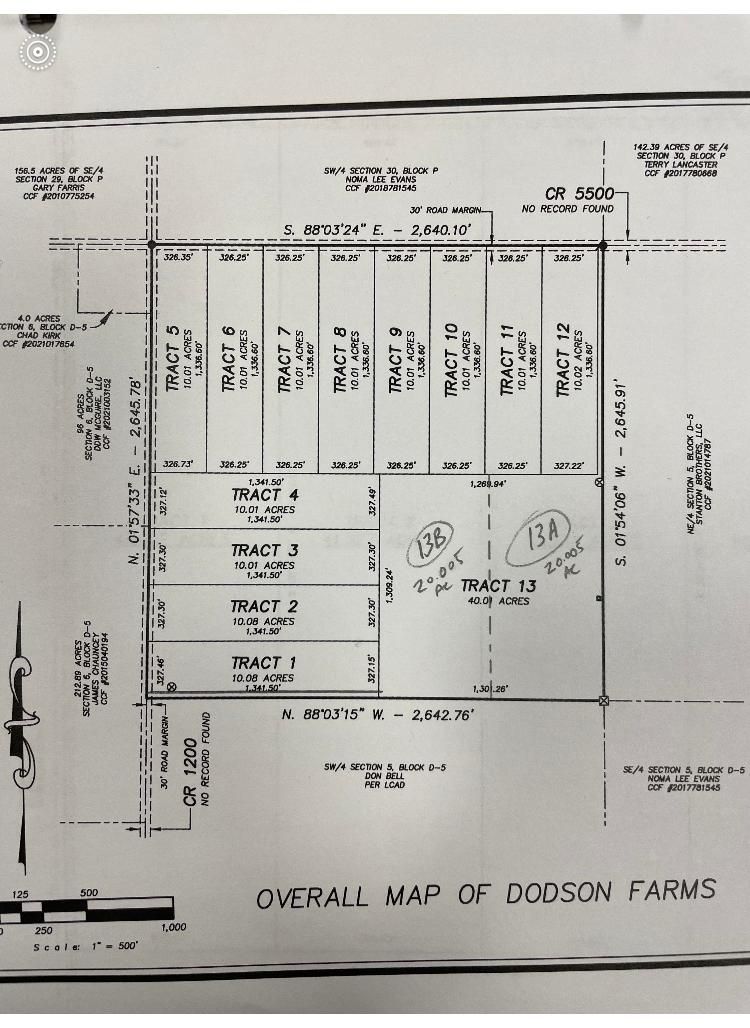Shallowater, Lubbock County, TX Undeveloped Land for sale Property ID