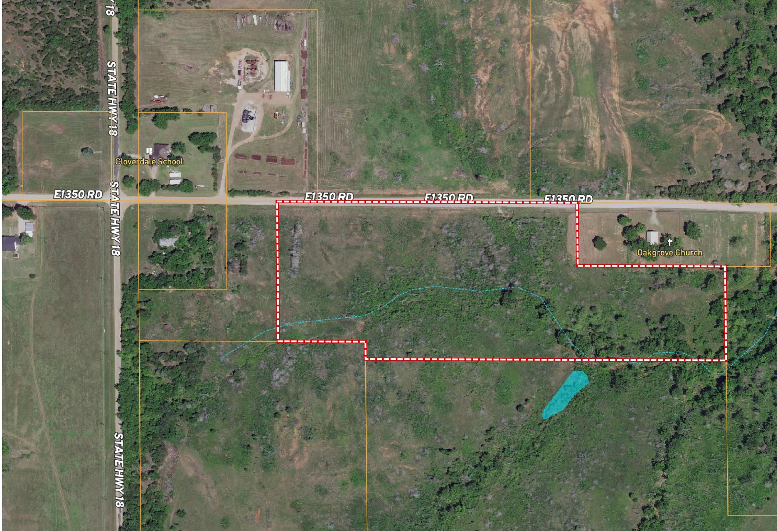 Maud, Pottawatomie County, OK Undeveloped Land, Hunting Property, Horse