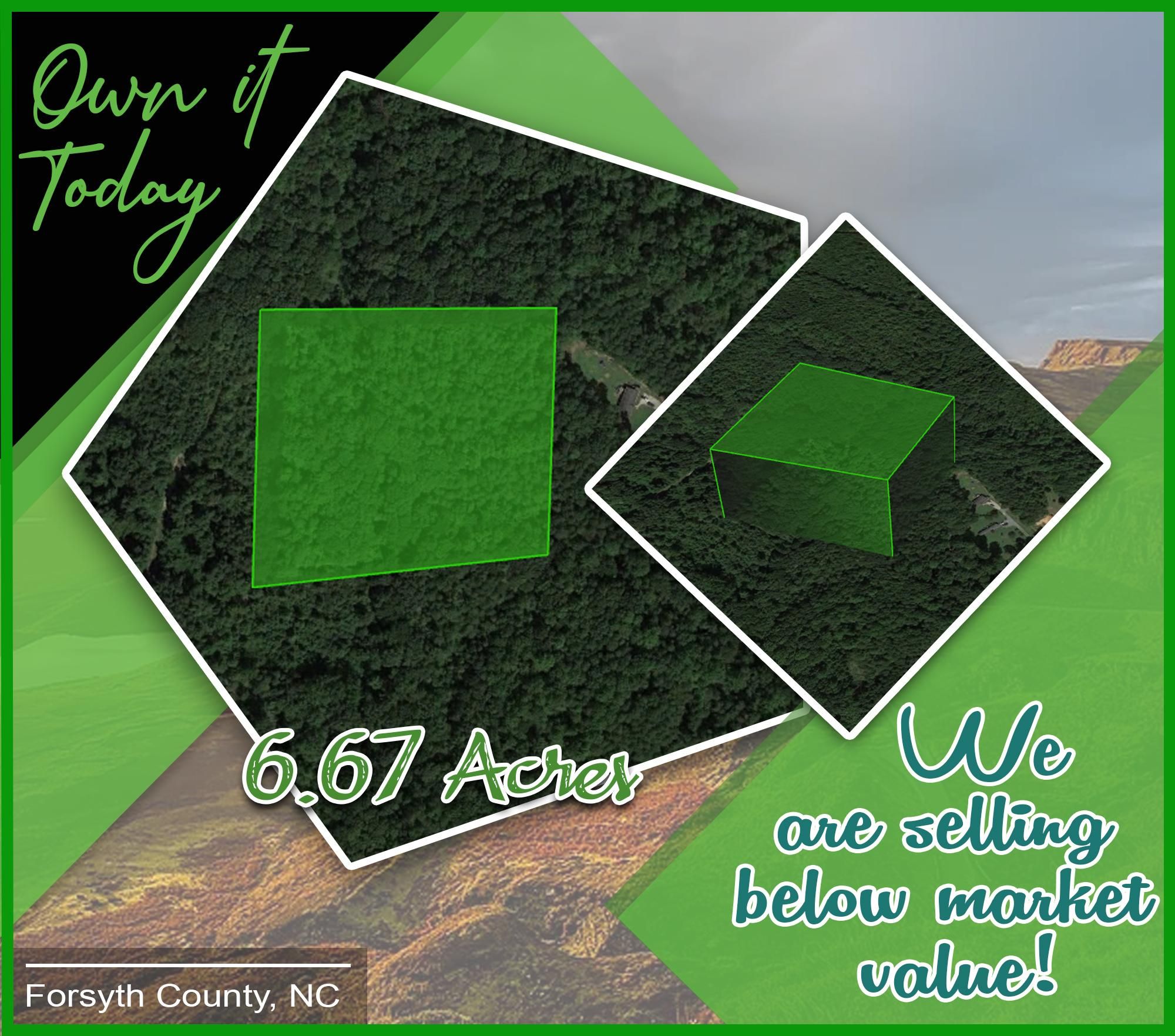 Walkertown, Forsyth County, NC Recreational Property, Undeveloped Land