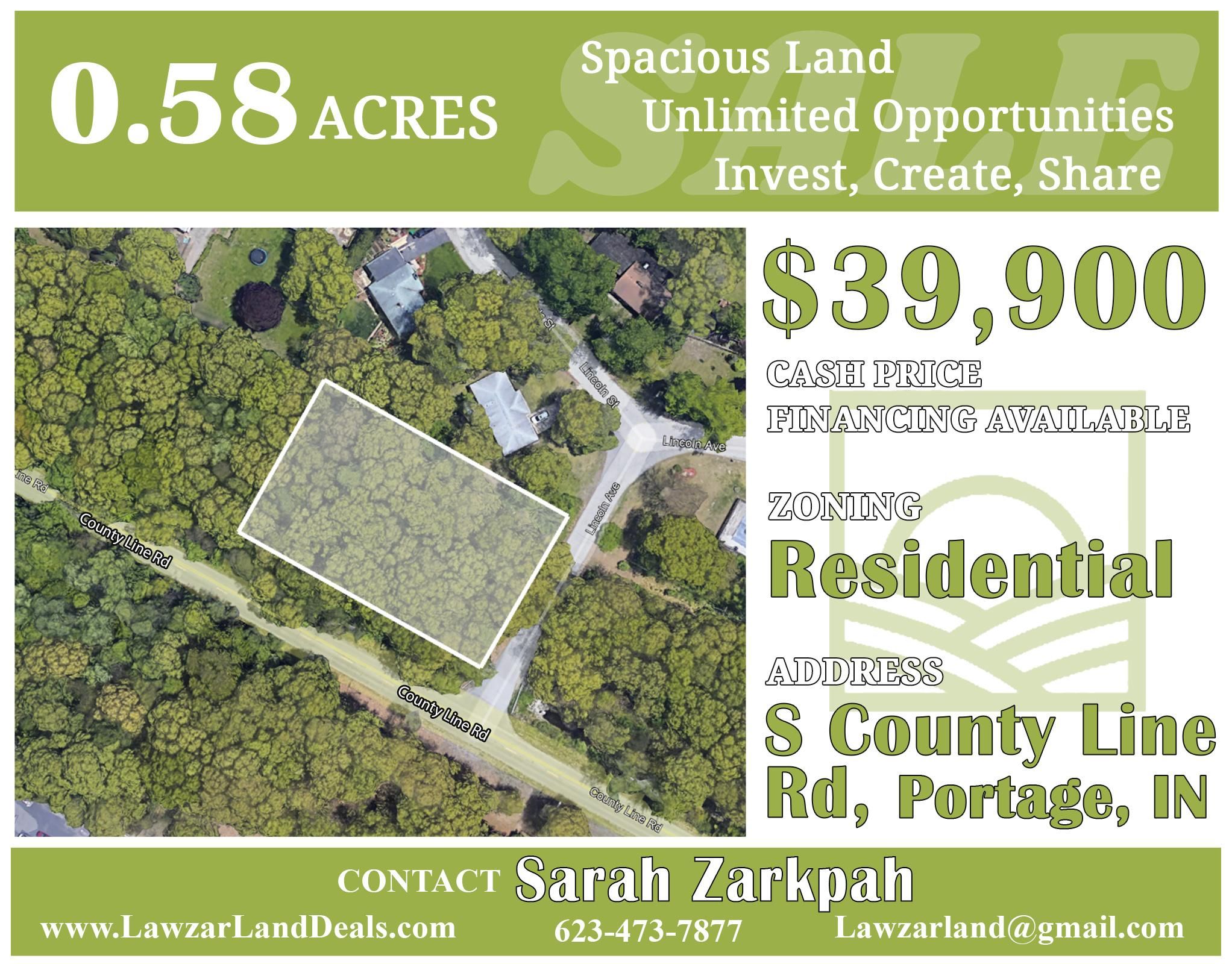 Portage, Porter County, IN Recreational Property, Undeveloped Land