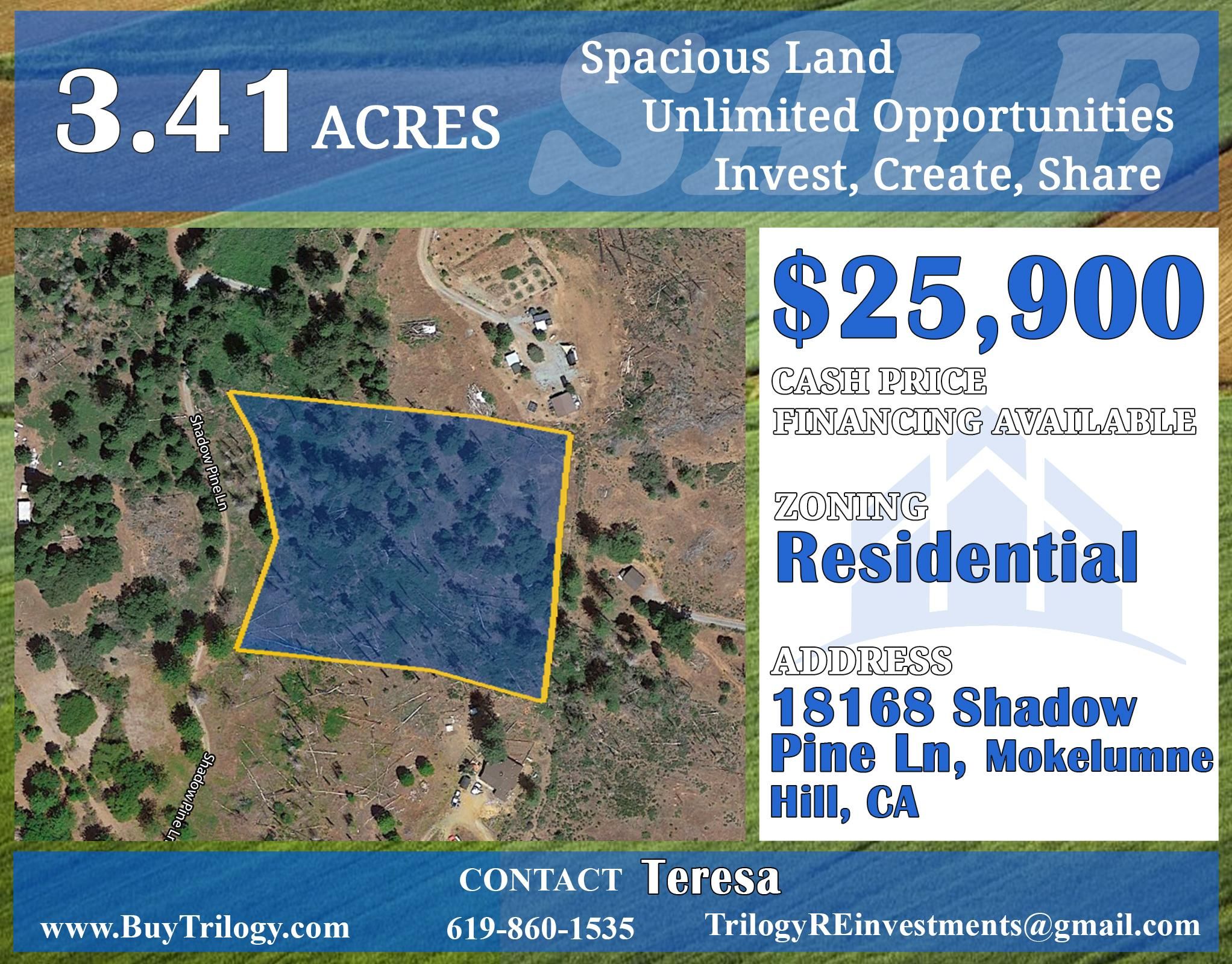 Mokelumne Hill, Calaveras County, CA Recreational Property, Undeveloped
