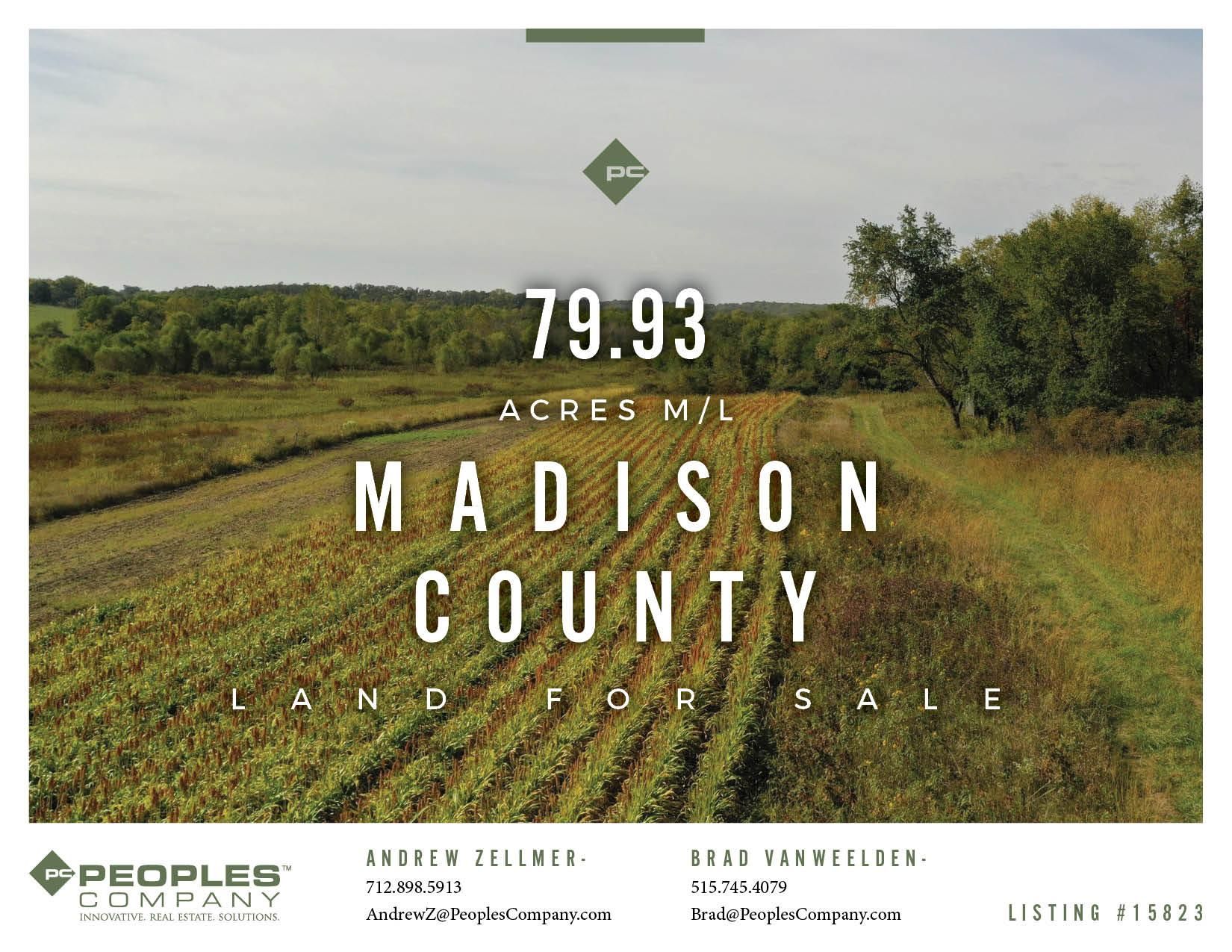 Patterson, Madison County, IA Recreational Property, Undeveloped Land