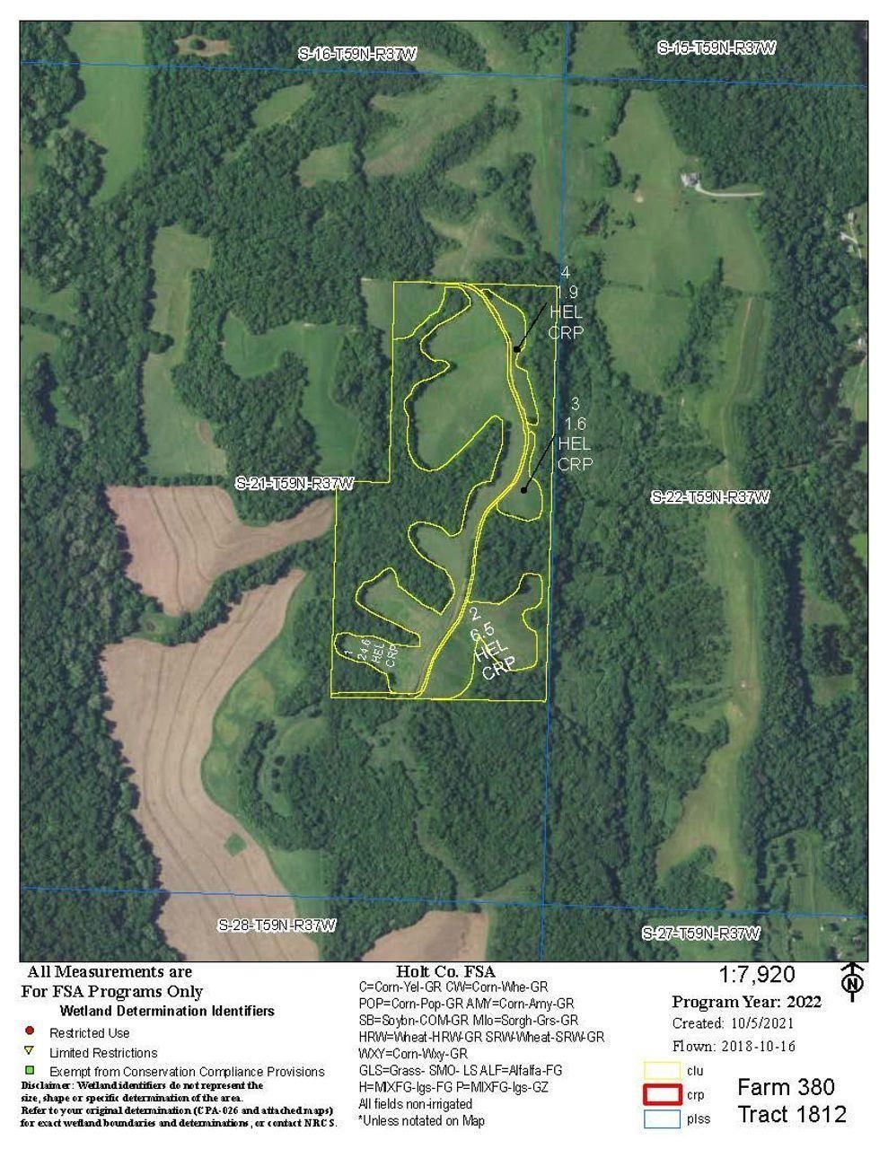 Oregon, Holt County, MO Recreational Property, Undeveloped Land