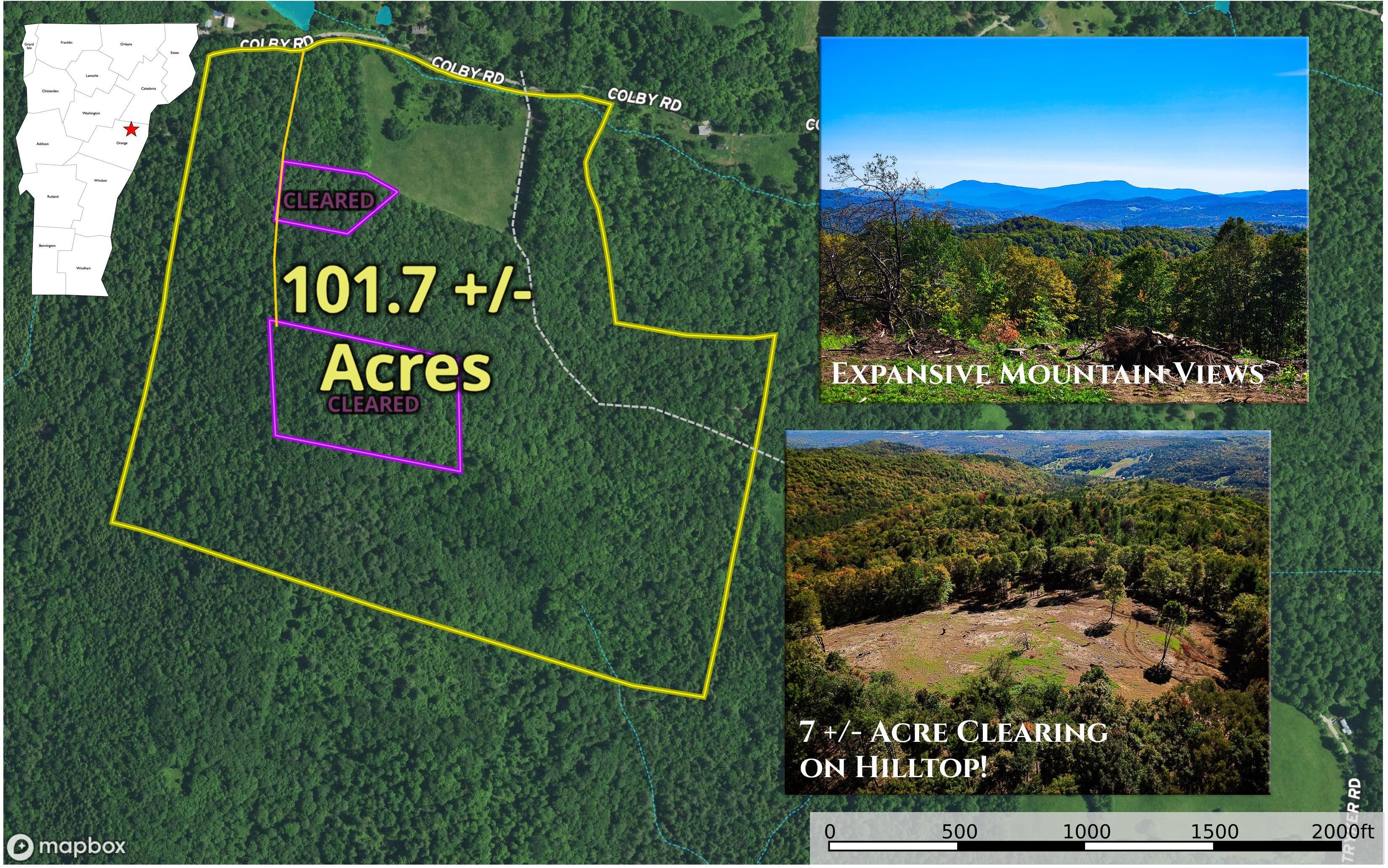 Topsham, Orange County, VT Recreational Property, Hunting Property