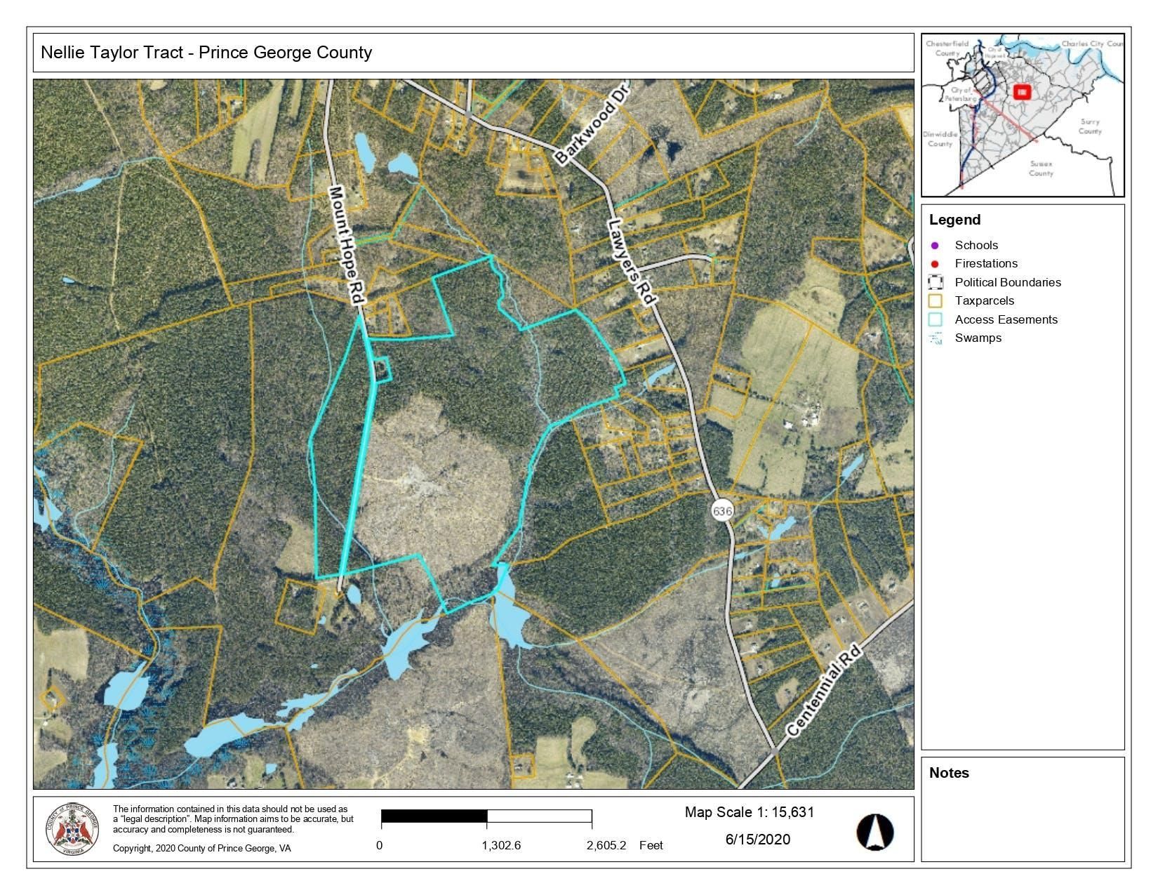Prince Prince County, VA Recreational Property