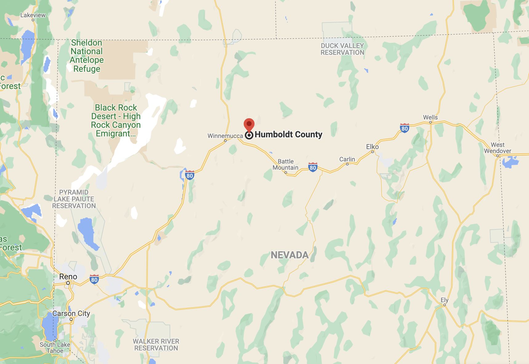 Golconda, Humboldt County, NV Recreational Property, Undeveloped Land, Hunting Property for sale