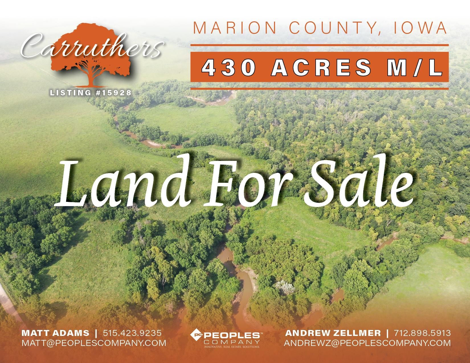 Knoxville, Marion County, IA Farms and Ranches, Recreational Property, Timberland Property for