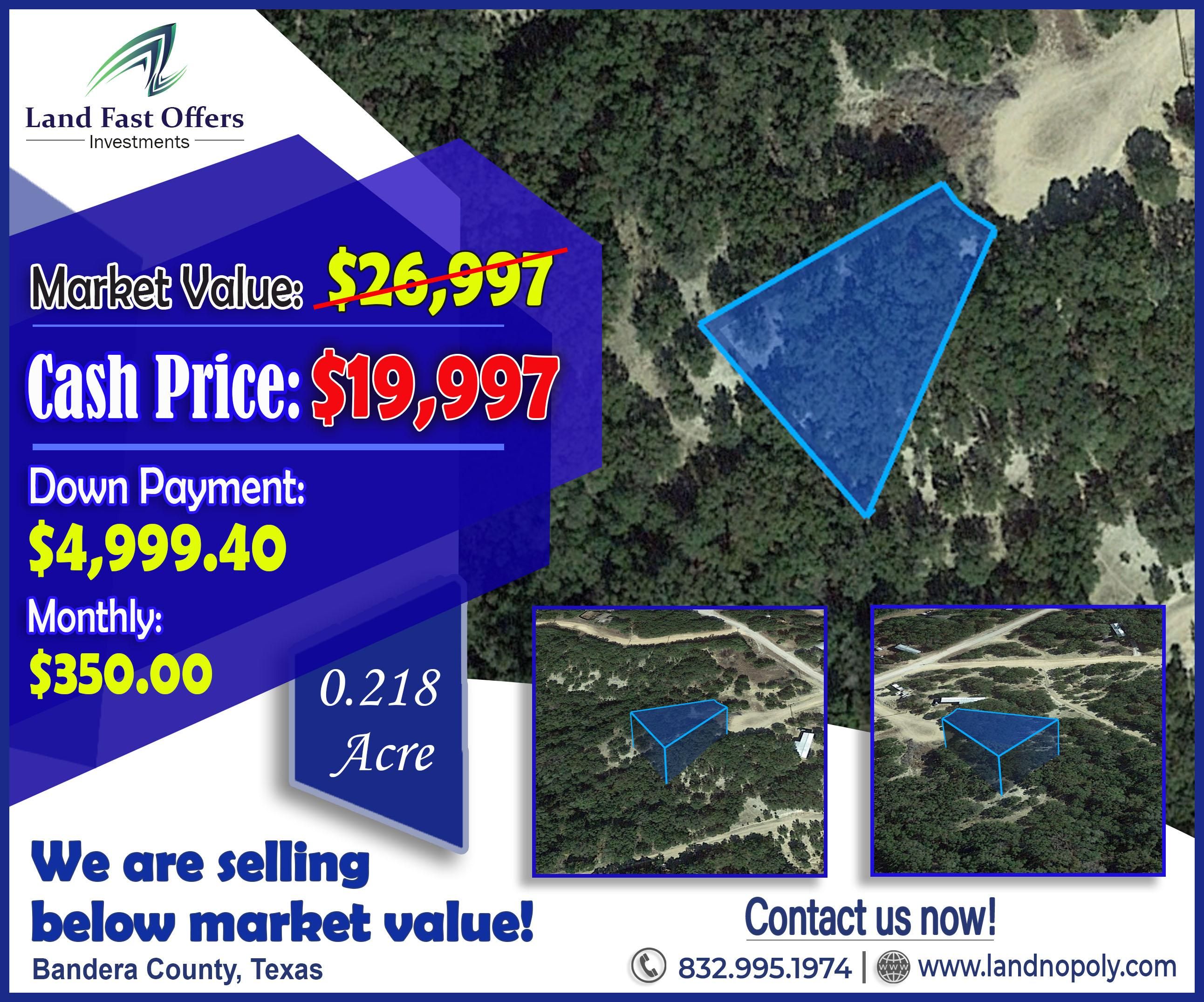 Bandera, Bandera County, TX Recreational Property, Undeveloped Land