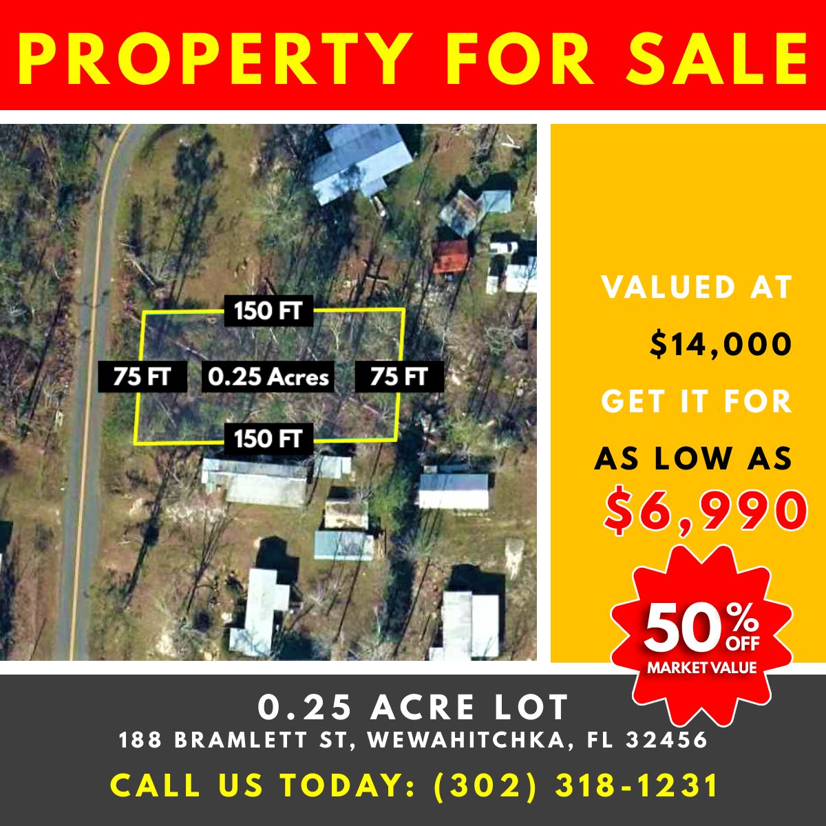 Wewahitchka, Gulf County, FL Recreational Property, Homesites for sale