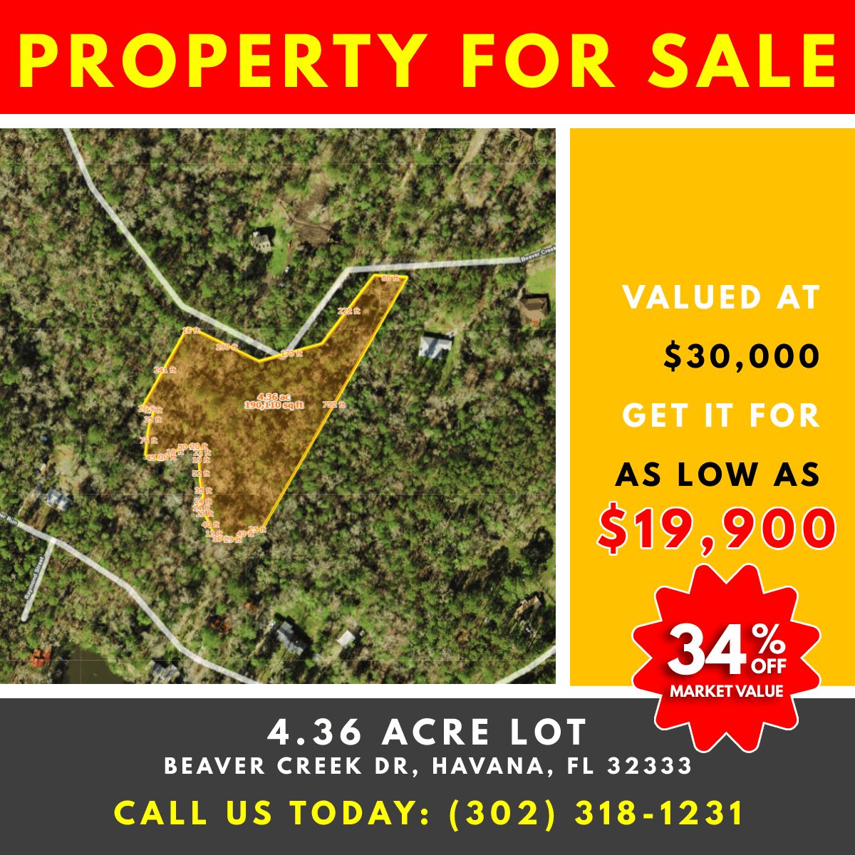 Havana, Gadsden County, FL Recreational Property, Homesites for sale