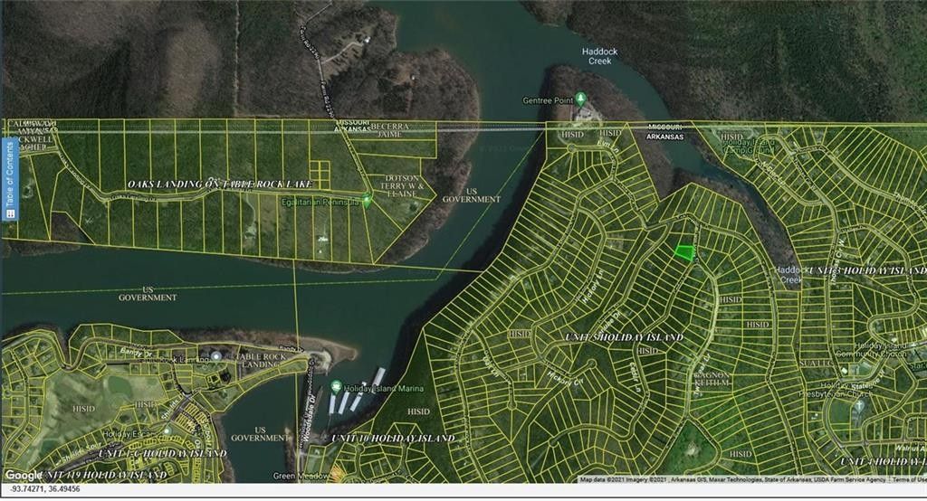 Holiday Island, Carroll County, AR Undeveloped Land, Lakefront Property