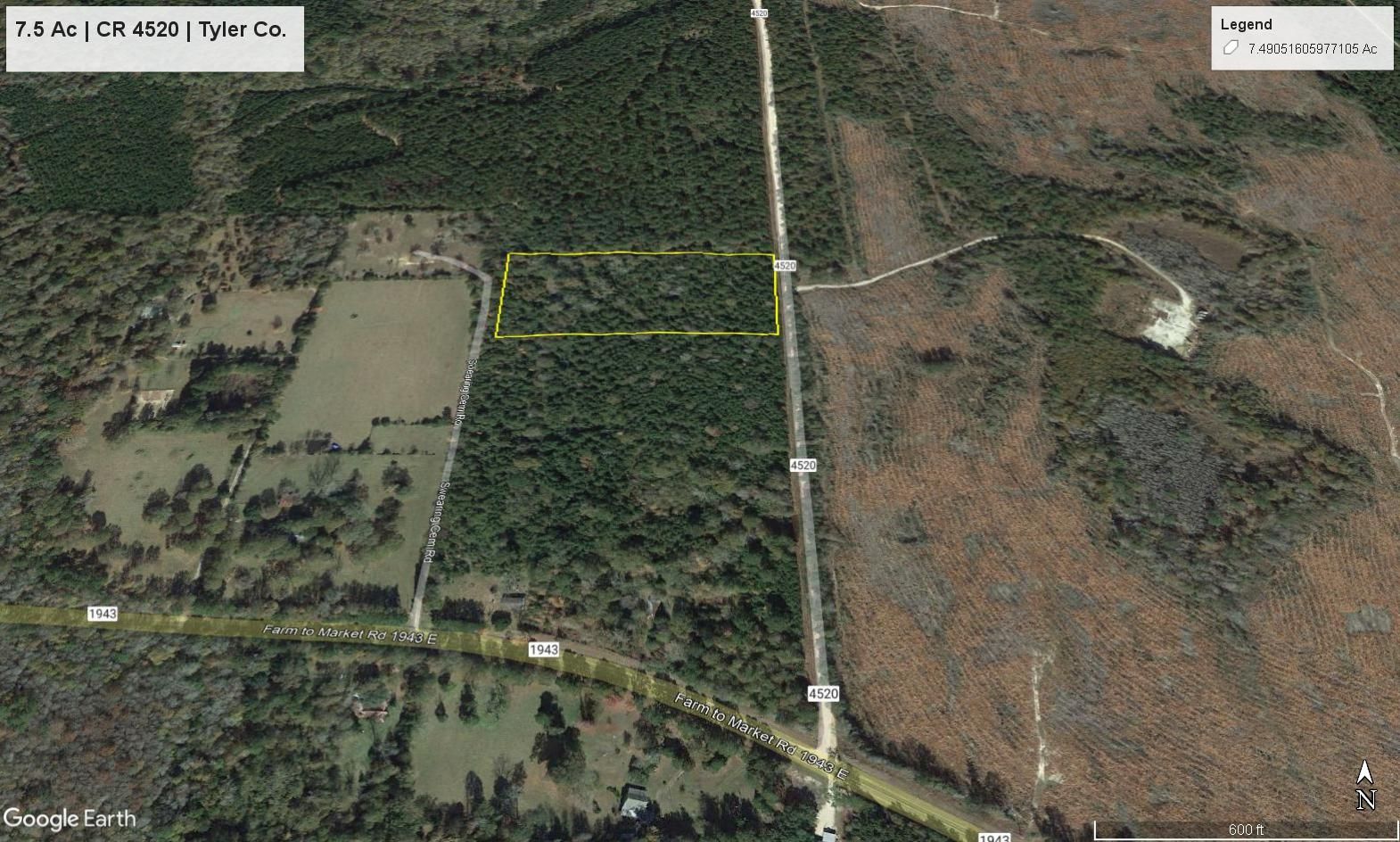 Warren, Tyler County, TX Farms and Ranches, Timberland Property