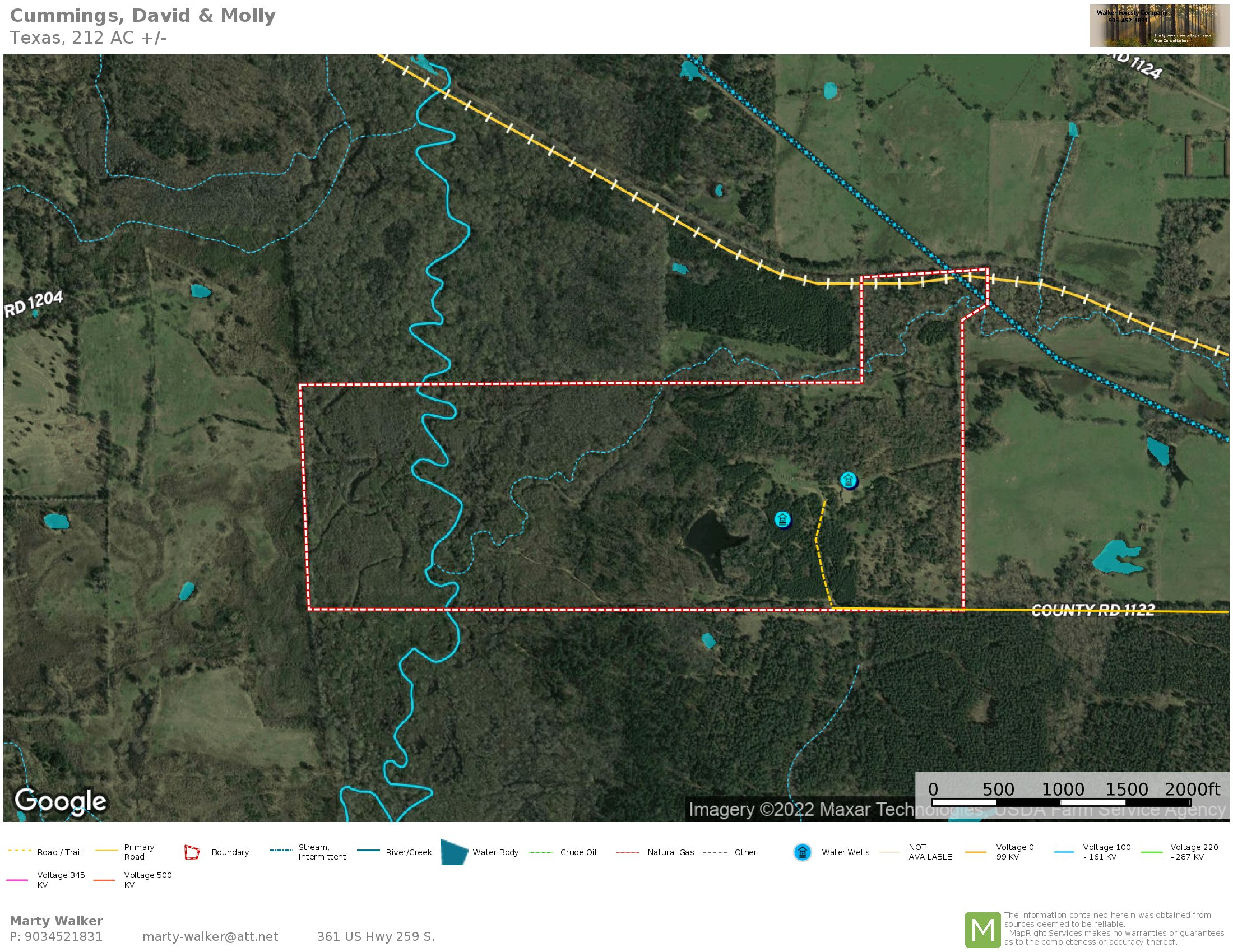 Daingerfield, Morris County, TX Recreational Property, Hunting Property