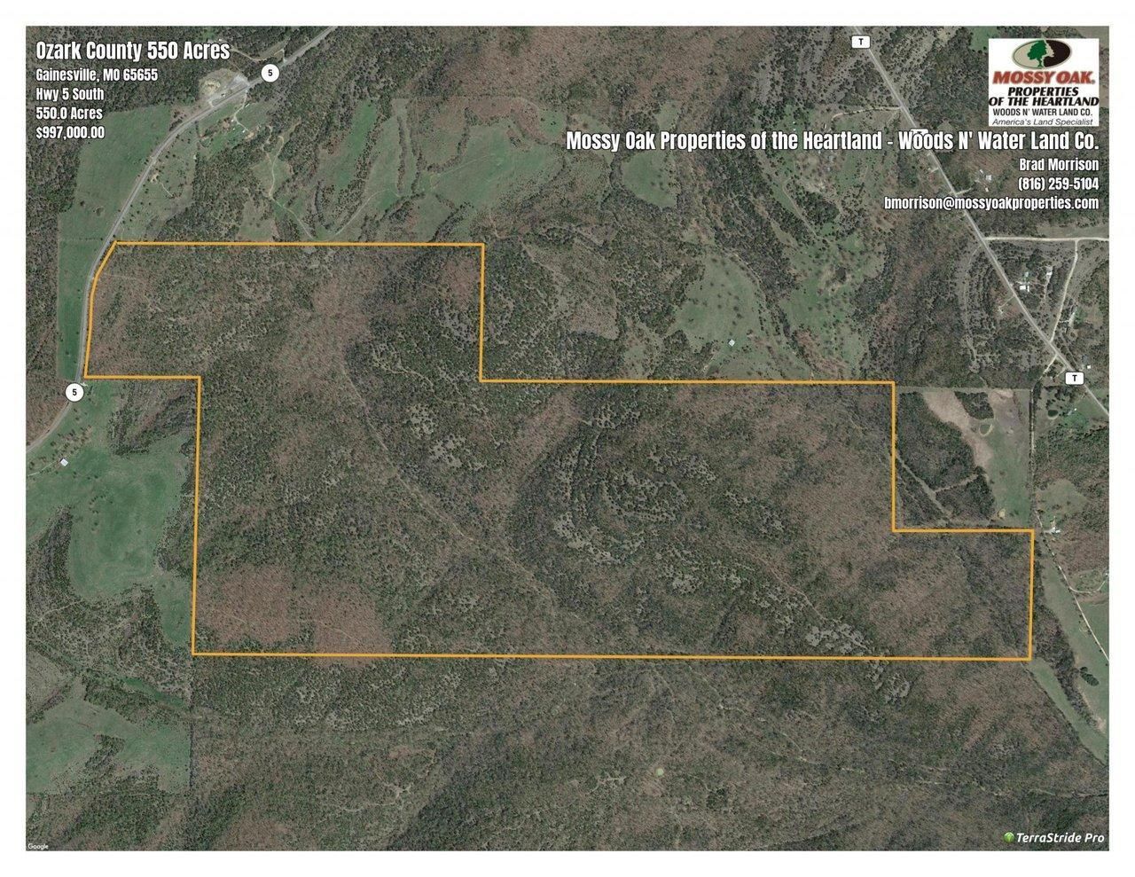 Gainesville, Ozark County, MO Recreational Property, Undeveloped Land
