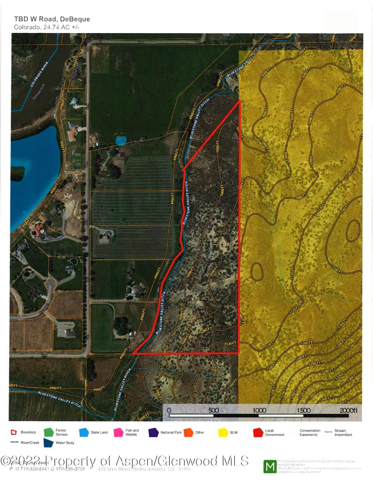 De Beque, Mesa County, CO Undeveloped Land for sale Property ID