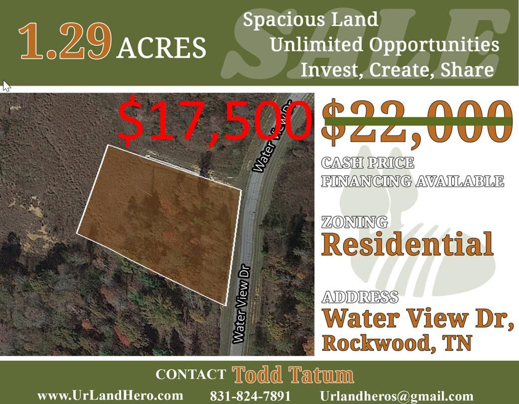 Rockwood, Roane County, TN Recreational Property, Undeveloped Land