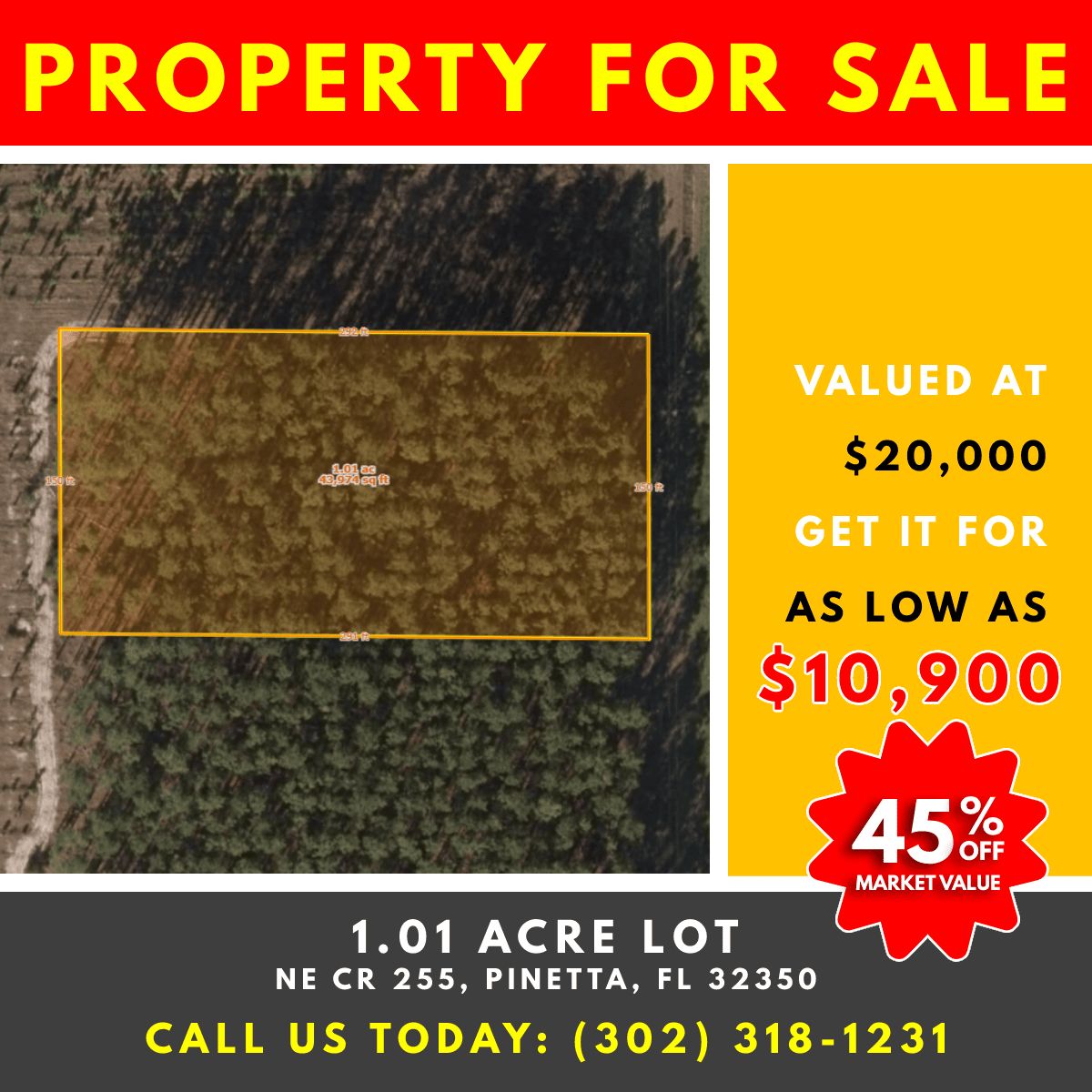 Madison County, FL Recreational Property, Homesites for sale