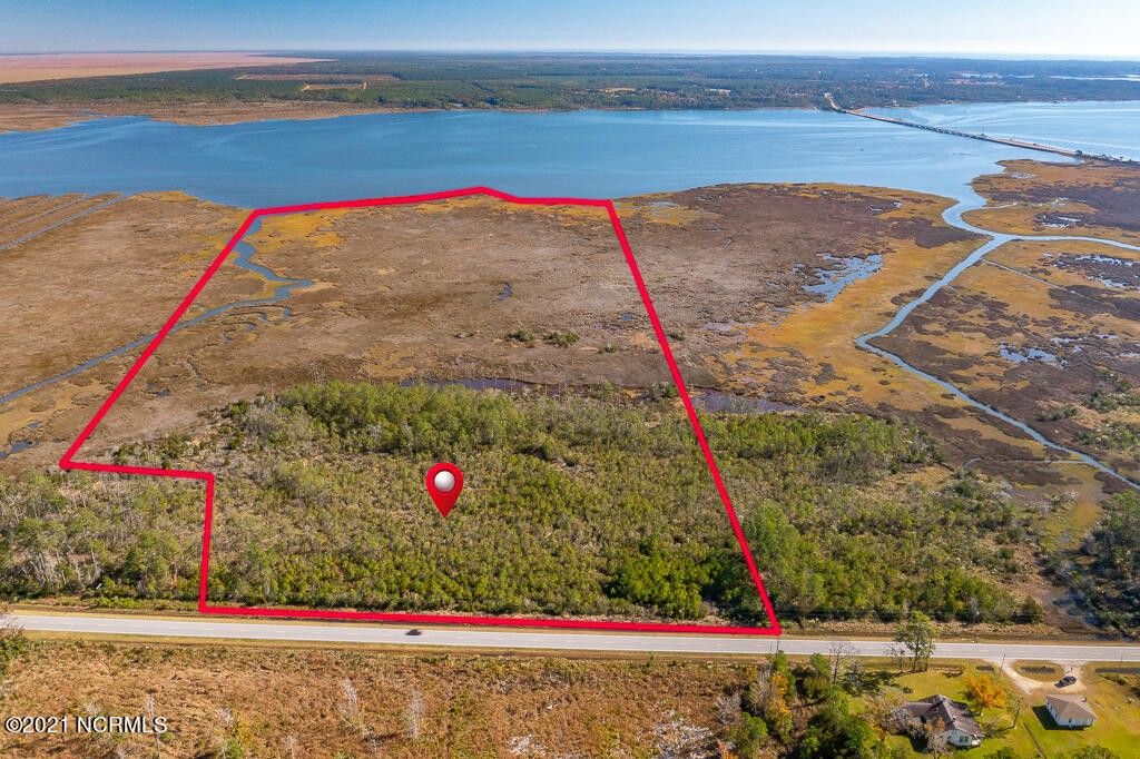 Beaufort, Carteret County, NC Undeveloped Land, Lakefront Property