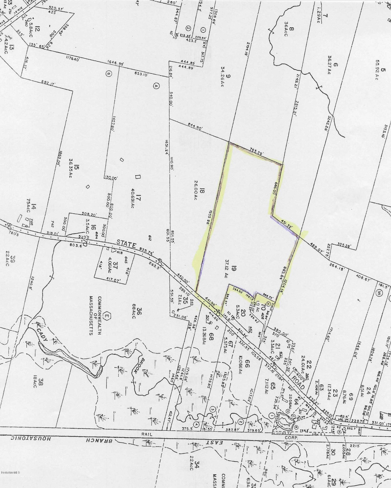 Lot 19 Washington Road, (Route 8) , Hinsdale, MA 01235 MLS 236991