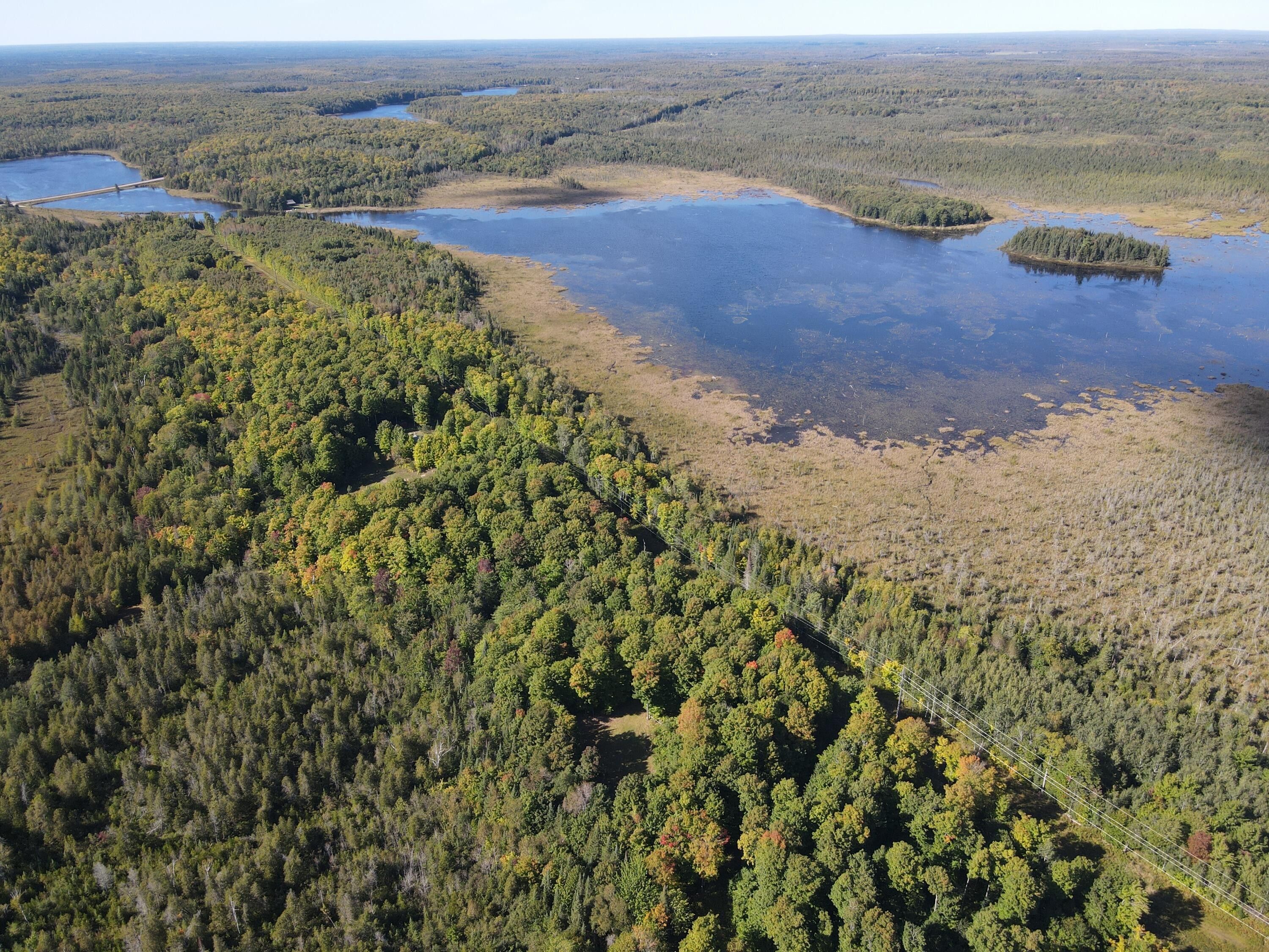 Blaney Park, Schoolcraft County, MI Undeveloped Land, Lakefront