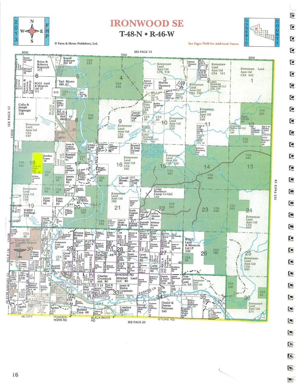 Ironwood, Gogebic County, MI Undeveloped Land for sale Property ID