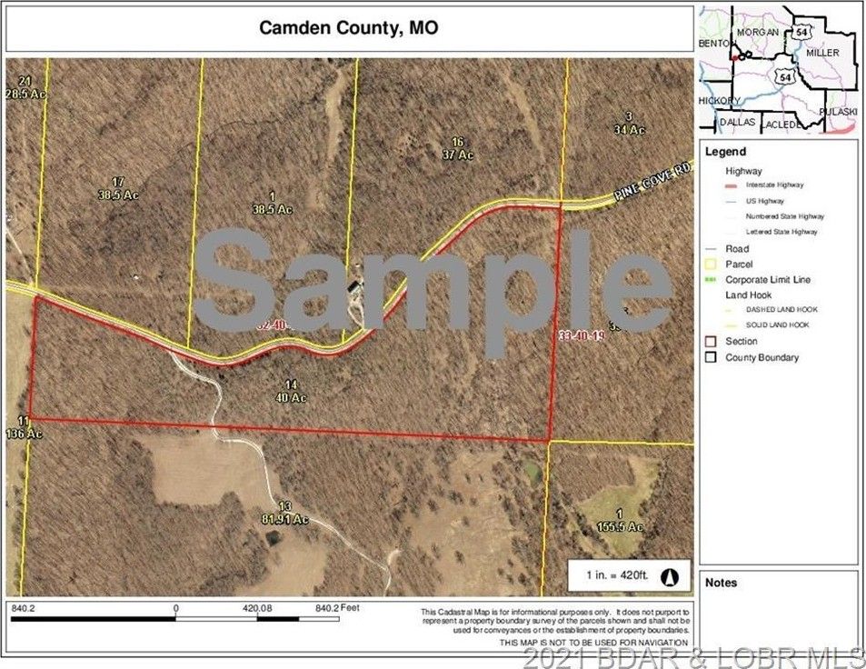 Edwards, Camden County, MO Undeveloped Land, Lakefront Property