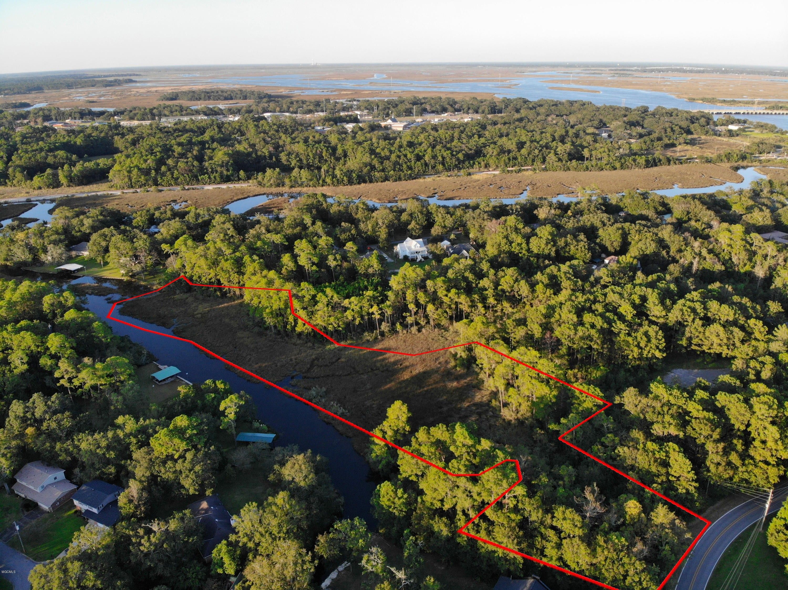 Gautier, Jackson County, MS Undeveloped Land, Lakefront Property