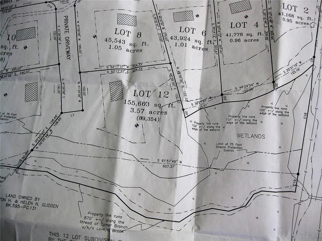Palermo, Waldo County, ME Undeveloped Land, Lakefront Property
