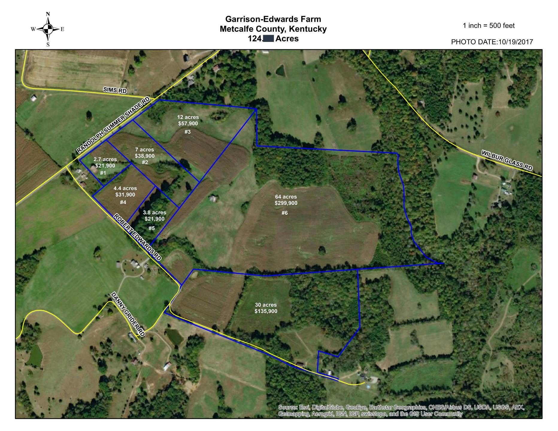 Summer Shade, Metcalfe County, KY Undeveloped Land for sale Property ID