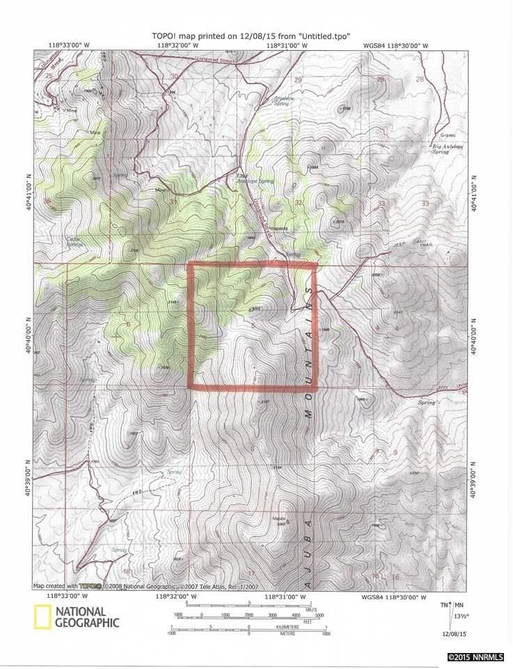 Imlay, Pershing County, NV Undeveloped Land for sale Property ID