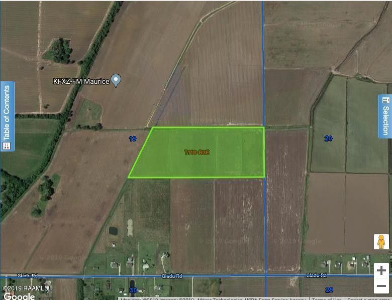 Kaplan, Vermilion Parish, LA Undeveloped Land for sale Property ID