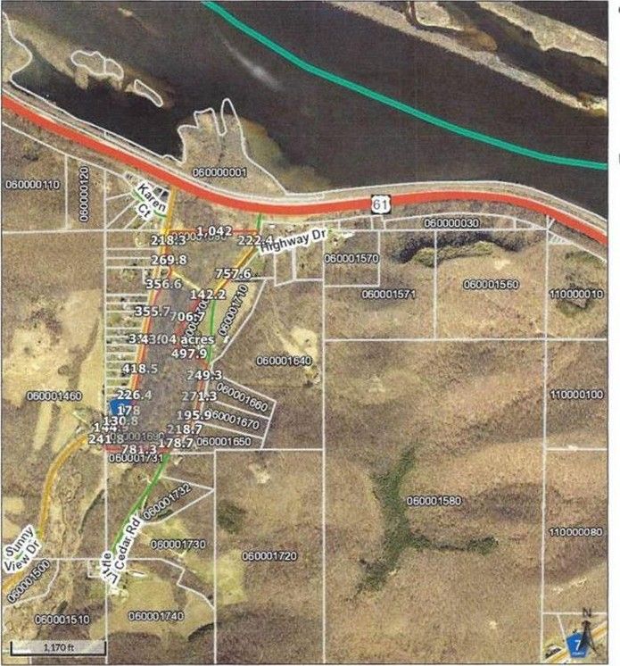 Winona, Winona County, MN Undeveloped Land, Lakefront Property