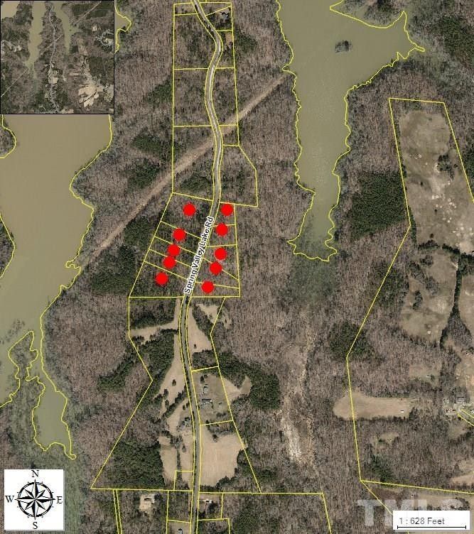 Henderson, Vance County, NC Undeveloped Land, Lakefront Property