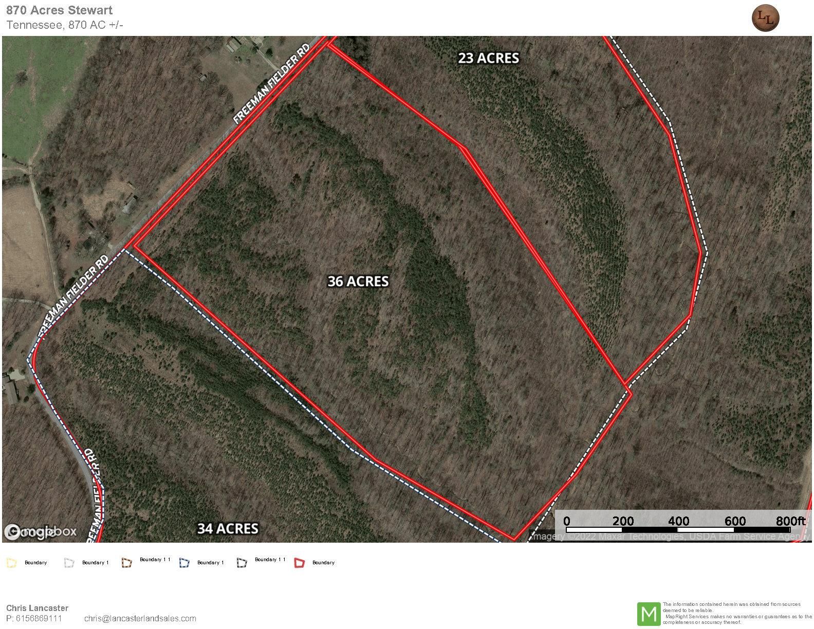 Stewart, Stewart County, TN Recreational Property, Timberland Property