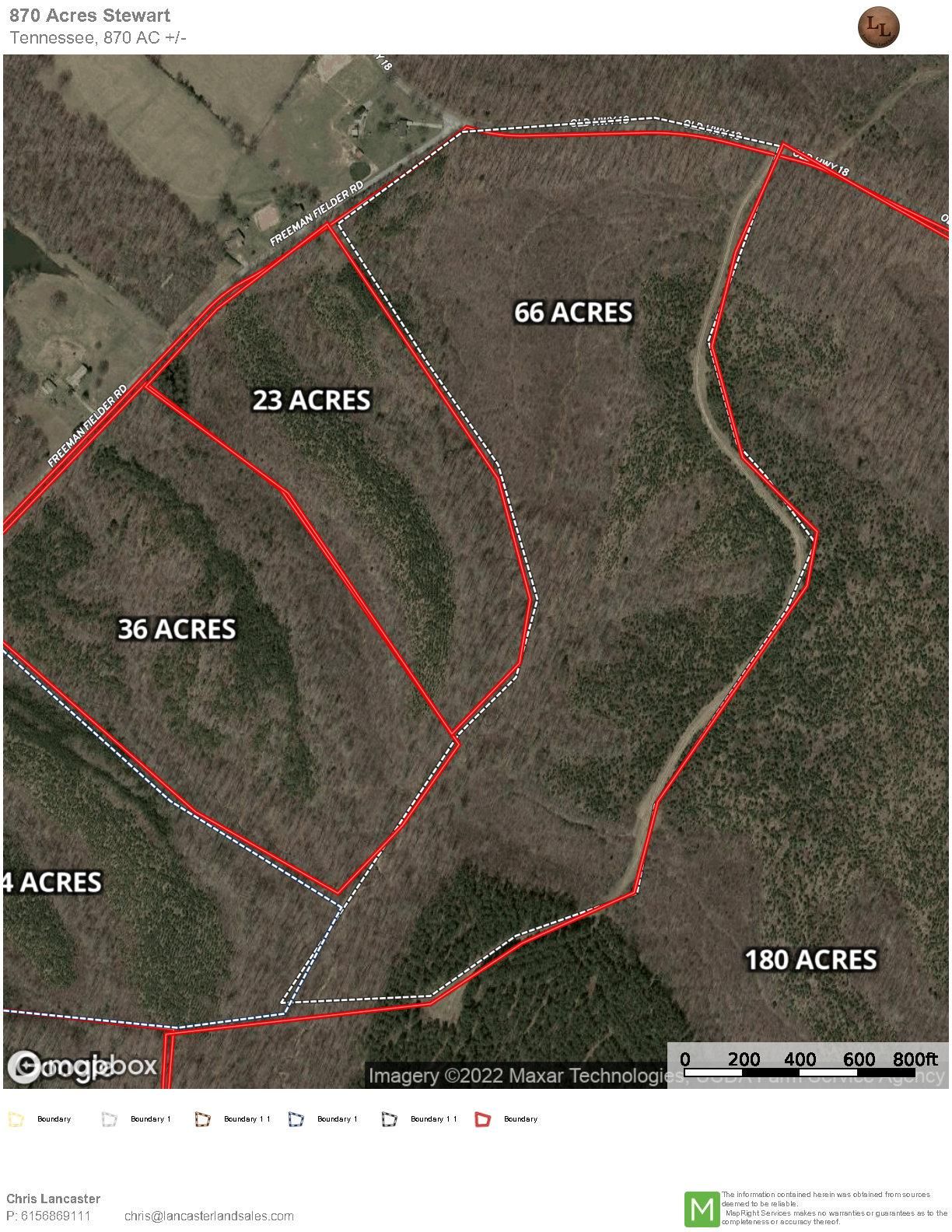 Stewart, Stewart County, TN Recreational Property, Timberland Property