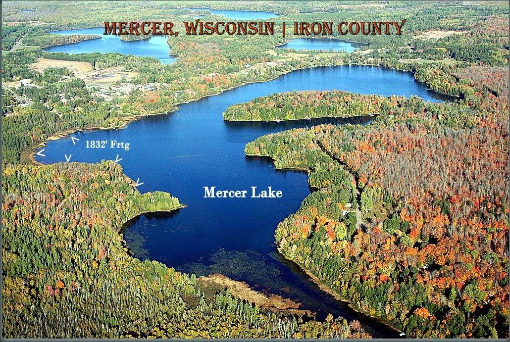 Mercer, Iron County, WI Undeveloped Land, Lakefront Property