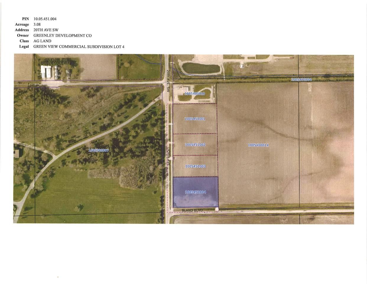 Independence, Buchanan County, IA Commercial Property, Homesites for