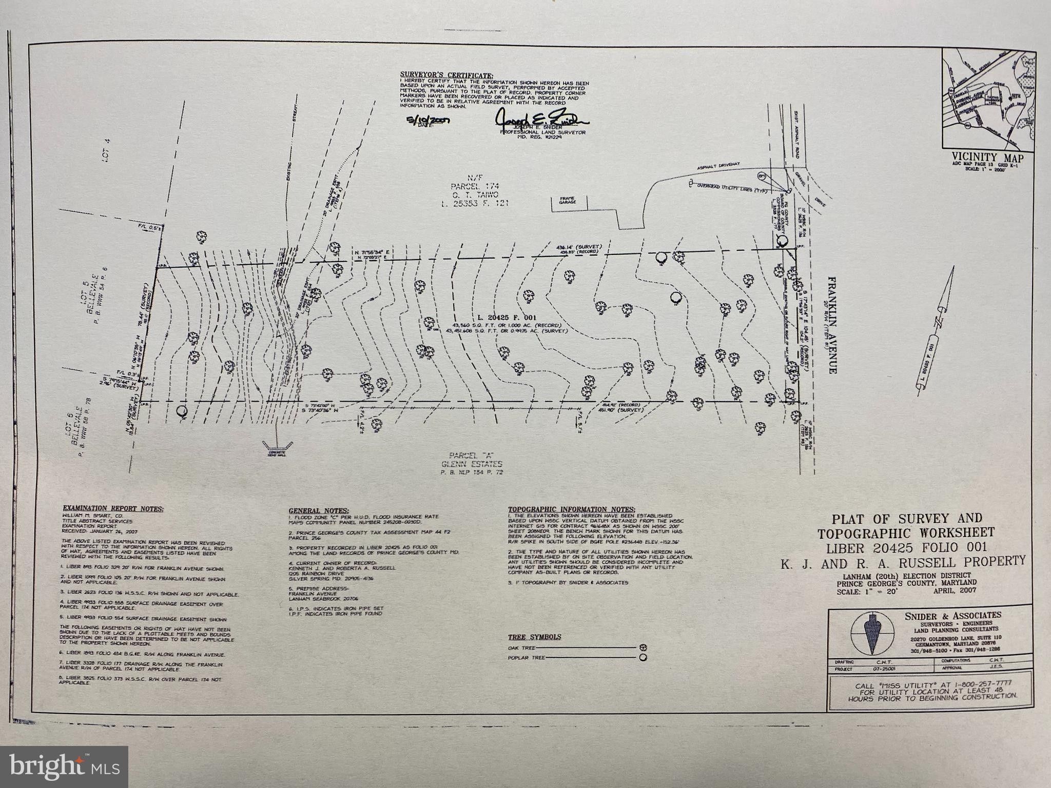 Lanham, Prince County, MD Undeveloped Land, Homesites for sale Property ID 413098796