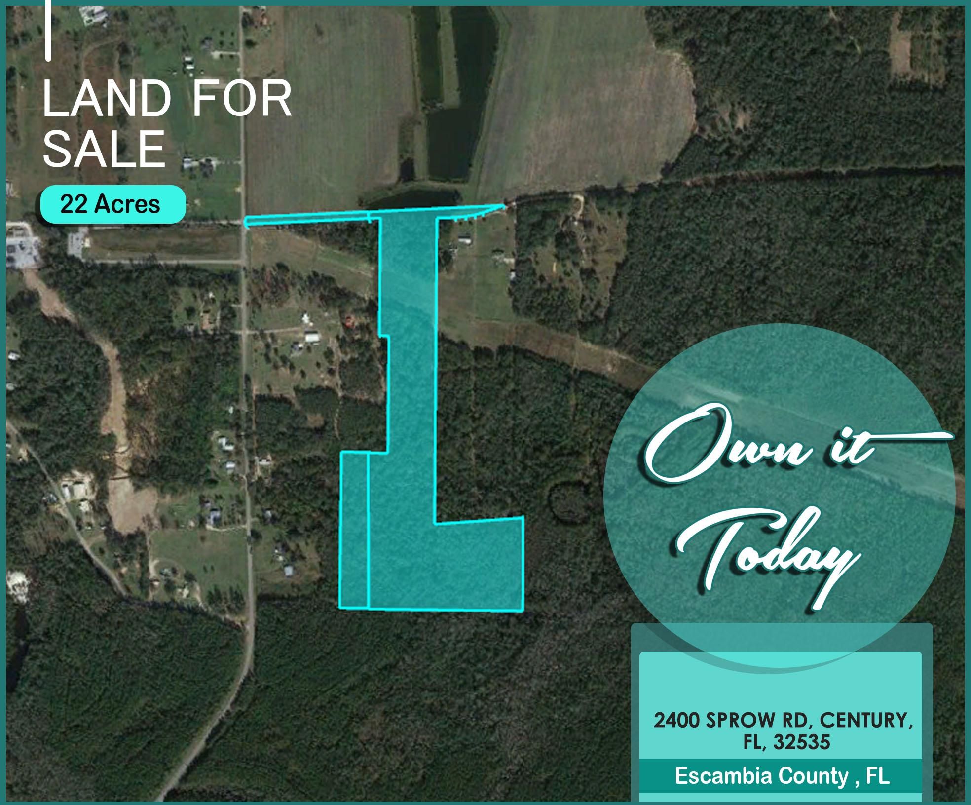Century, Escambia County, FL Recreational Property, Undeveloped Land